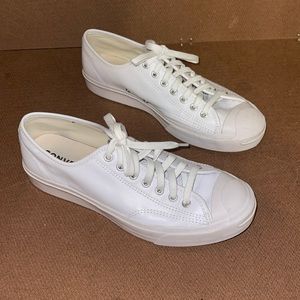 CONVERSE Jack Purcell White Leather sneakers UNISEX